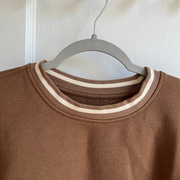 Madewell Betterterry Ringer Crop Sweatshirt - Picture 5 of 8